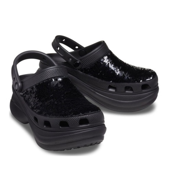 ✨Host pick✨Crocs Crocs Classic Bae Sequin Clog - Picture 2 of 7